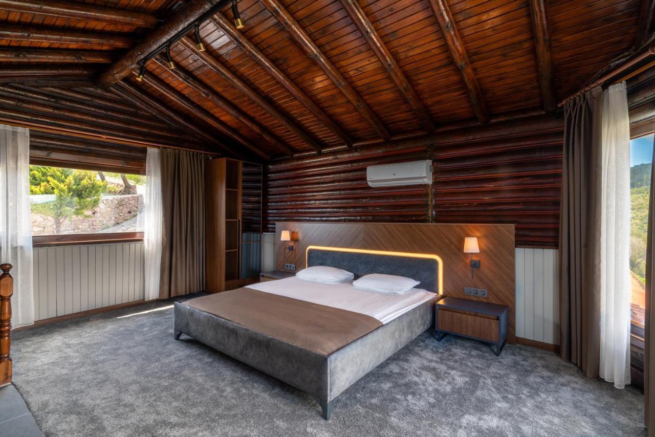 Assos Kartal Yuvasi Hotel Sazlı Exteriör bild